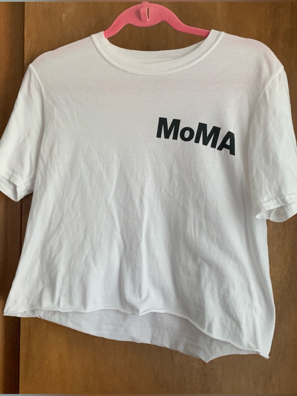 MoMA White Logo T‑Shirt